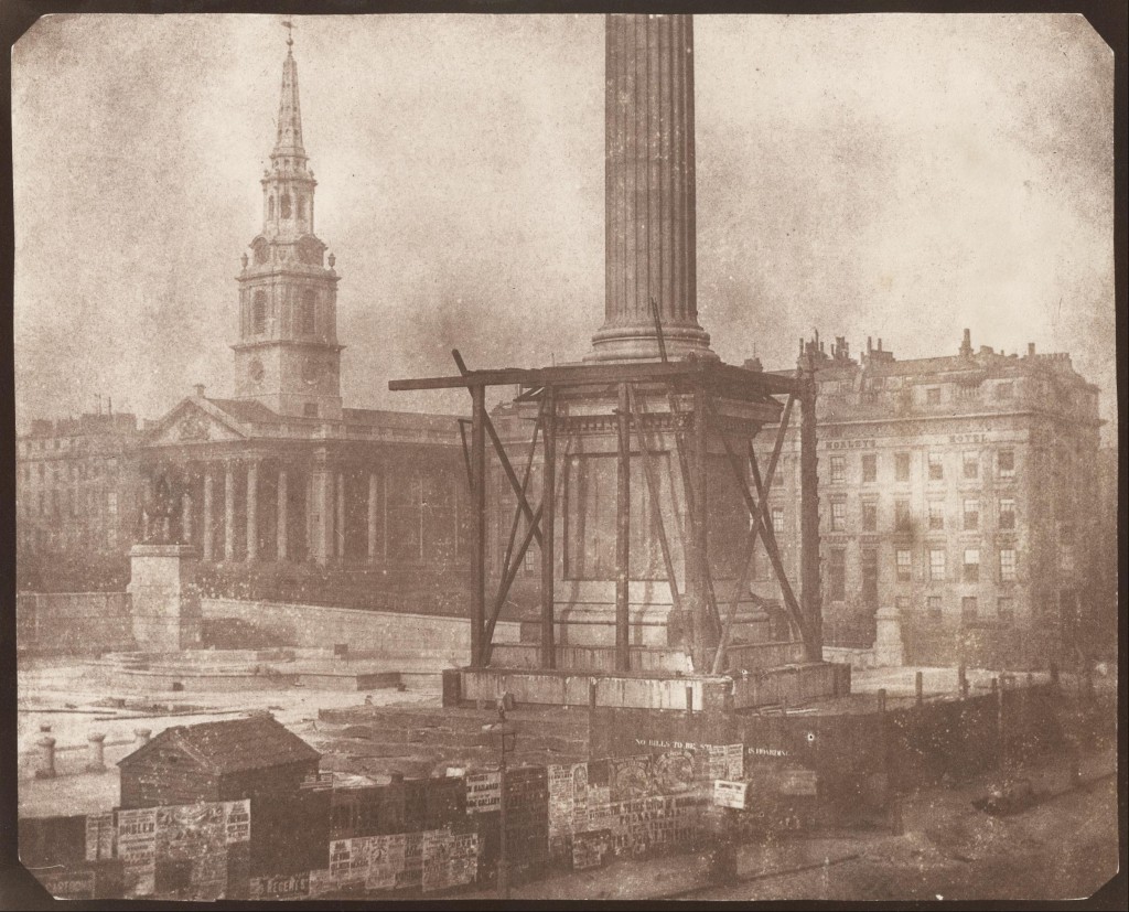 stonemasons strike trafalgar square fox talbot