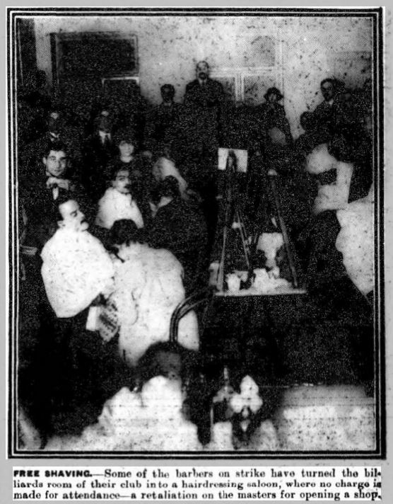 hairdressers strike